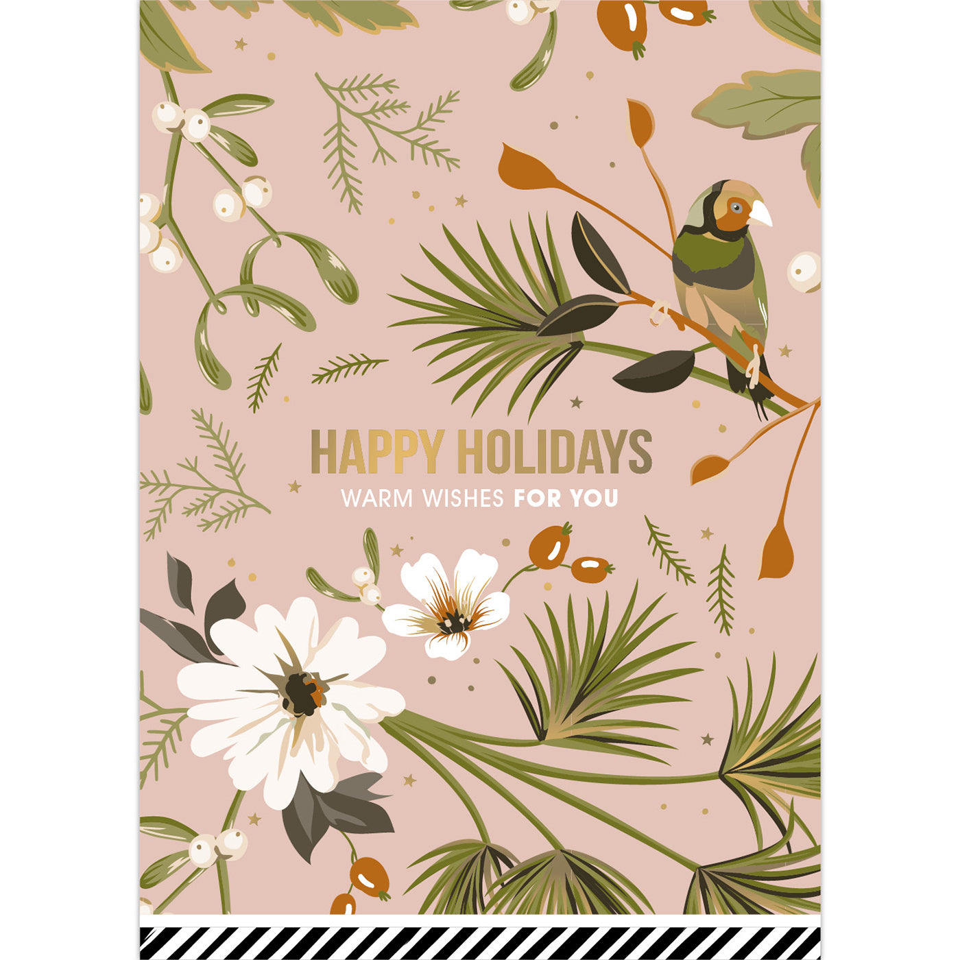 Vintage Christmas A6 greeting card