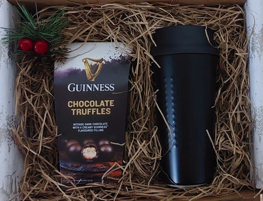 Christmas edition guiness & cup gift box