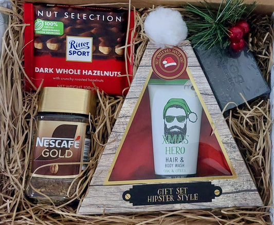 Christmas edition festive men's gift box