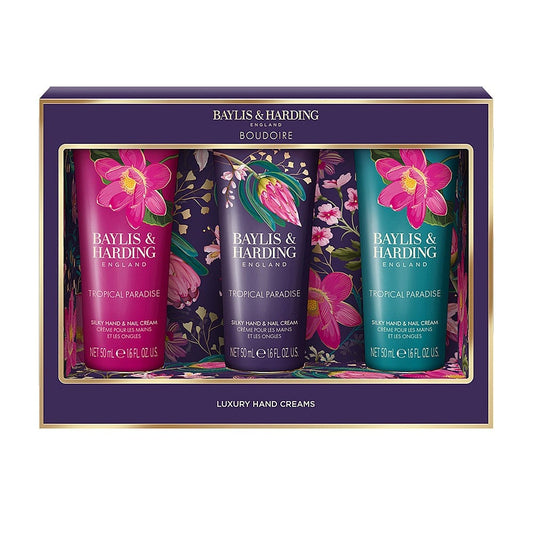 Baylis & Harding Boudoire Tropical Paradise Luxury Hand & Nail Cream Gift Set