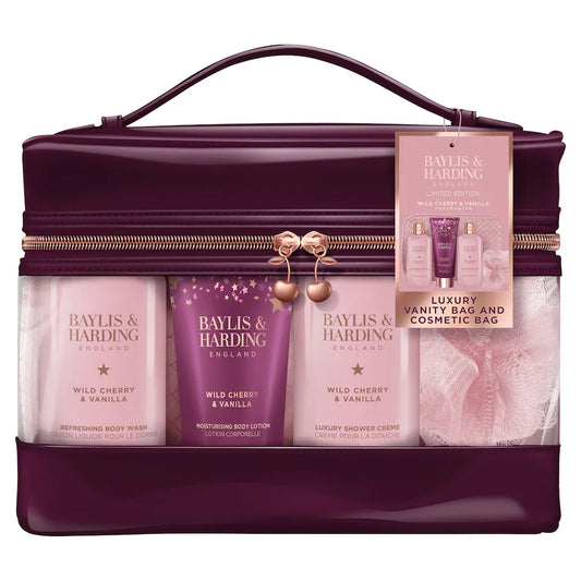 Baylis & Harding Wild Cherry & Vanilla Bags of Beauty Gift Set