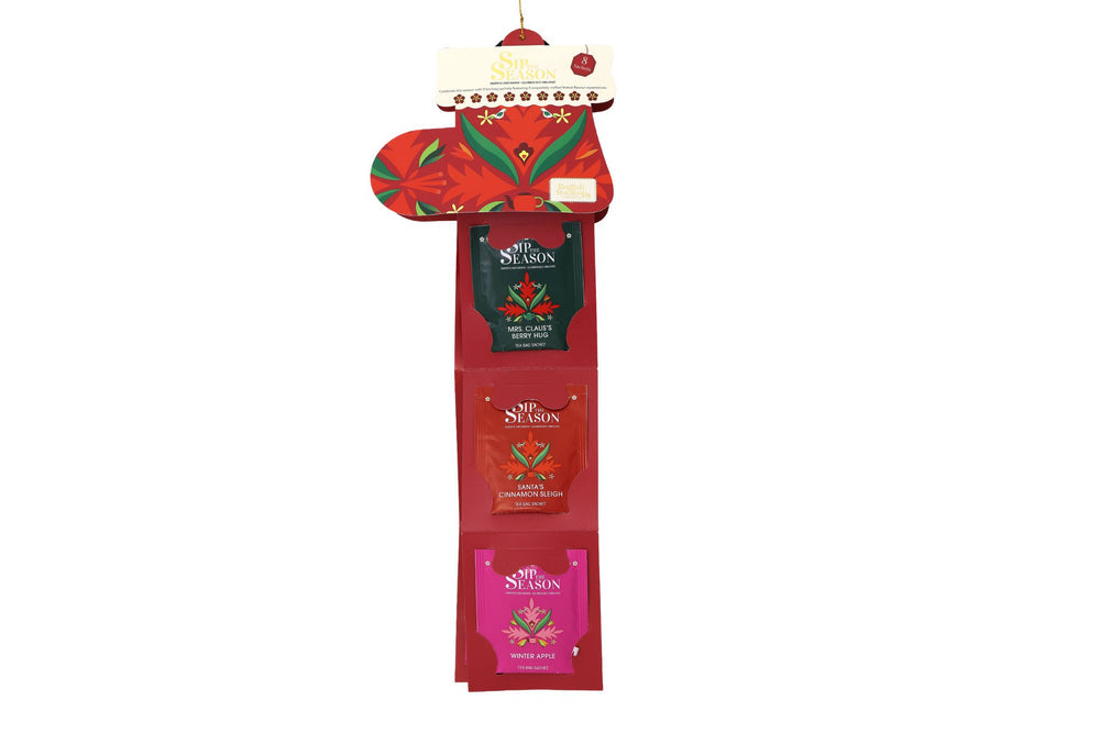 English teashop Santa's Stockings - Red