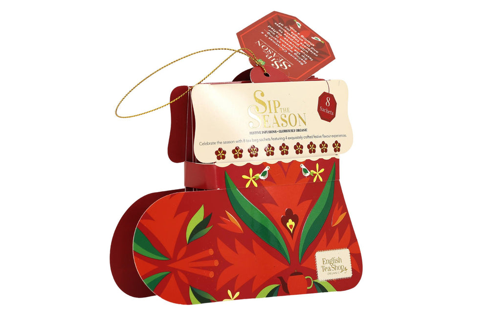 English teashop Santa's Stockings - Red