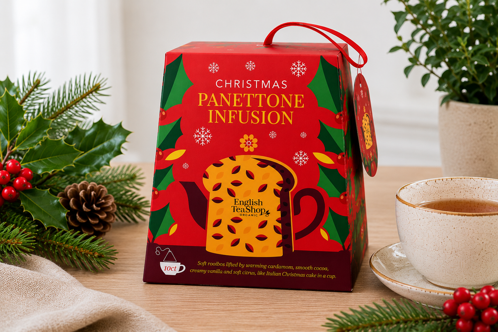 English Tea Shop Organic Panettone Infusion – 10 Pyramid Tea Bags