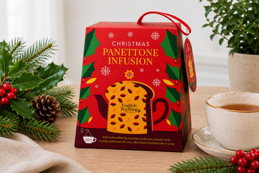 English Tea Shop Organic Panettone Infusion – 10 Pyramid Tea Bags