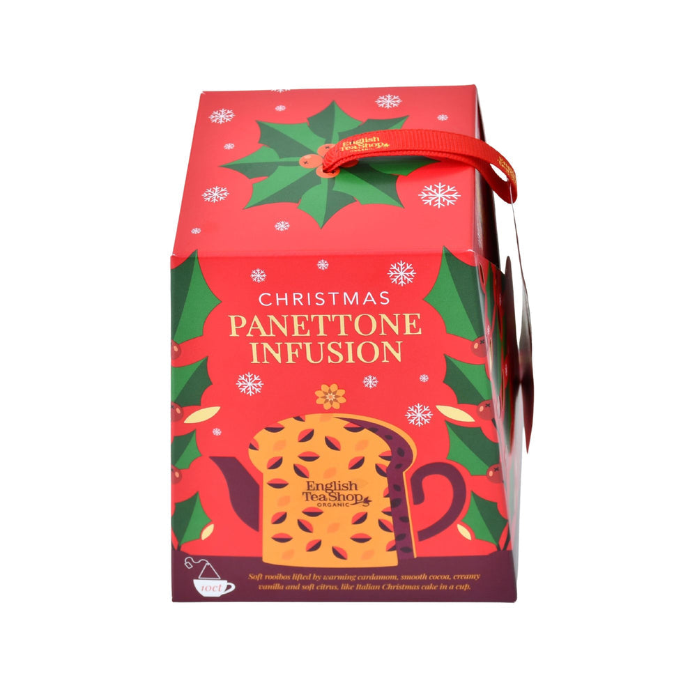 English Tea Shop Organic Panettone Infusion – 10 Pyramid Tea Bags