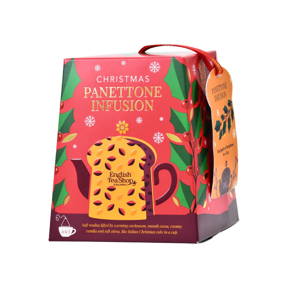 English Tea Shop Organic Panettone Infusion – 10 Pyramid Tea Bags