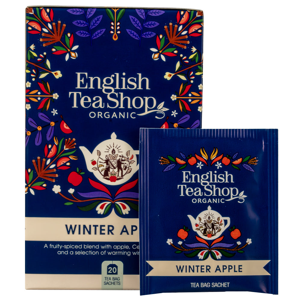 English Tea Shop Organic Winter Apple Infusion – 20 Tea Bags