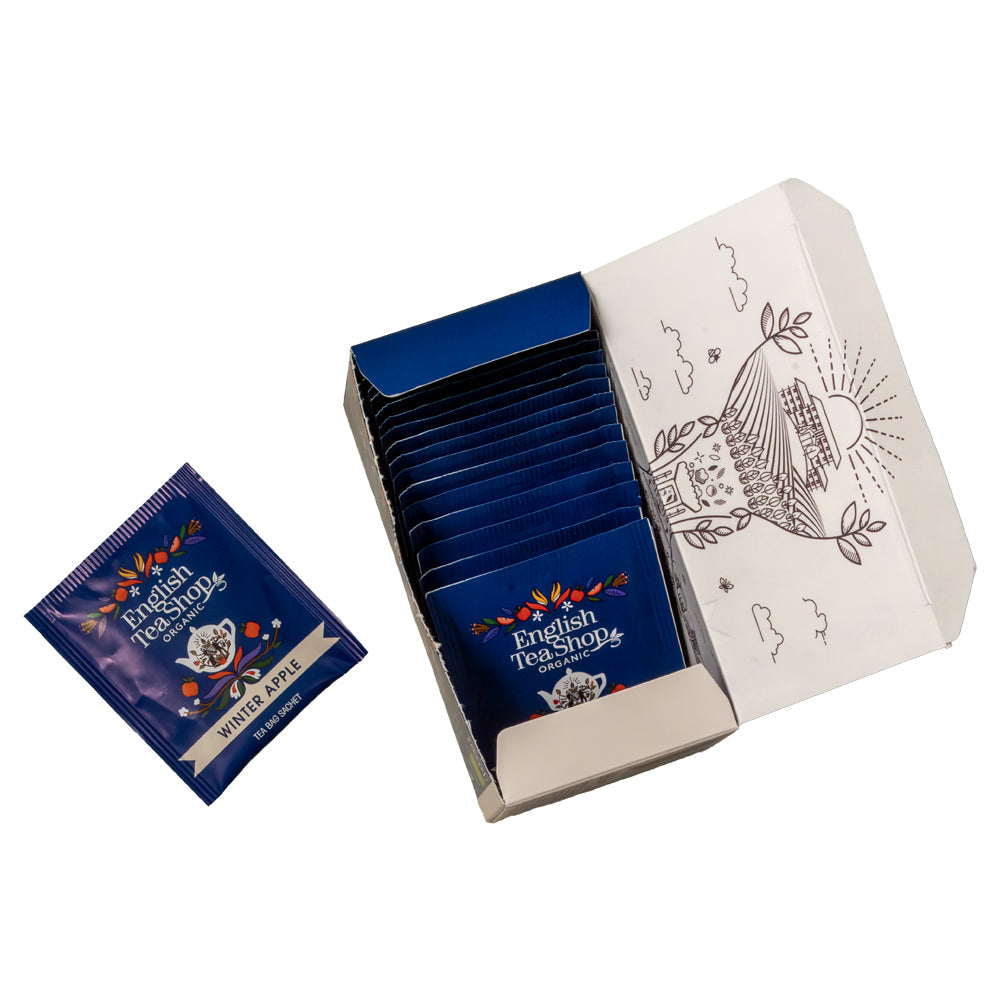 English Tea Shop Organic Winter Apple Infusion – 20 Tea Bags
