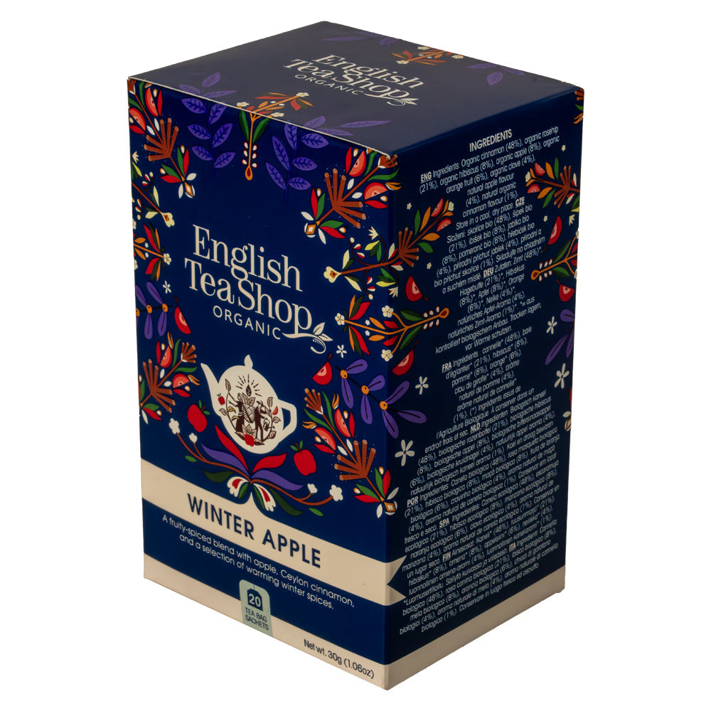 English Tea Shop Organic Winter Apple Infusion – 20 Tea Bags
