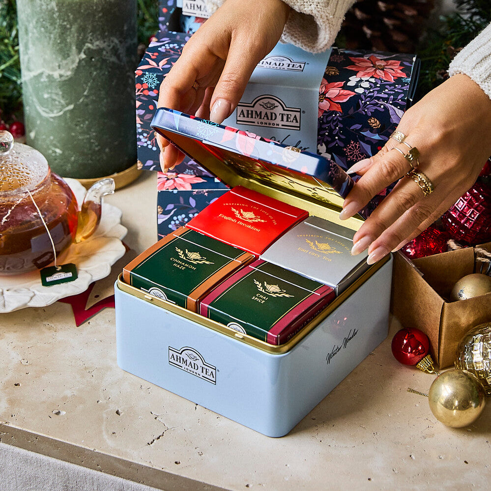 Ahmad Tea Winter Wonder Limited Edition Tea Caddy – 40 Tea Bags