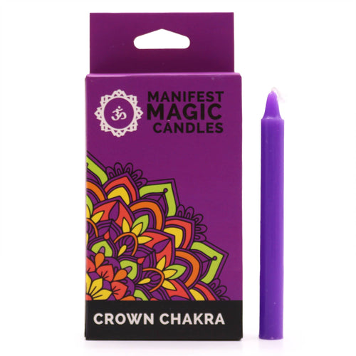 Manifest Magic Candles - Crown Chakra