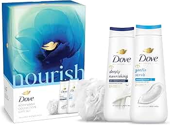 Dove Nourish body wash colour gift set