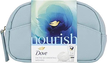 Dove nourish on the go essentials washbag