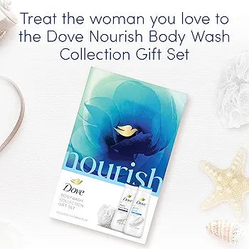 Dove Nourish body wash colour gift set