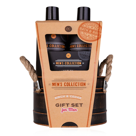 Men's collection gift set in tin bucket