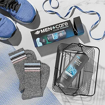 Dove men clean comfort bodywash + socks gift set