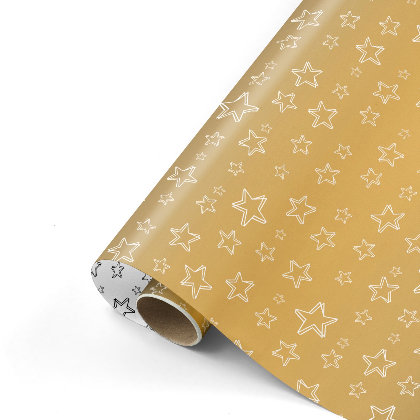 Super stars Christmas wrapping roll