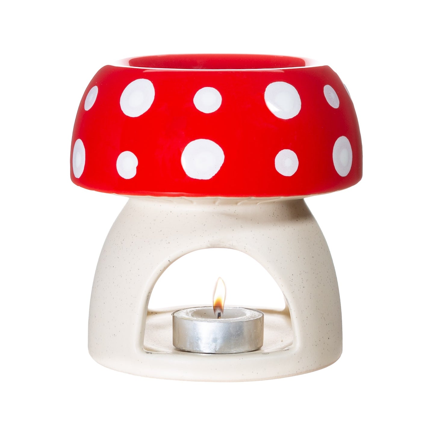 Red mushroom oil Burner