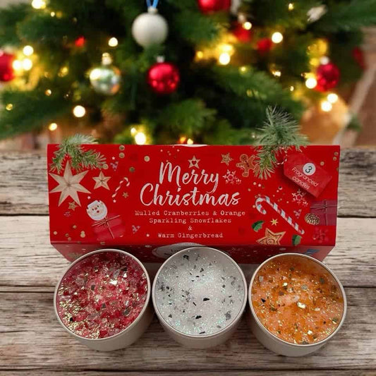 Seriously Scented Three Lites – Merry Christmas