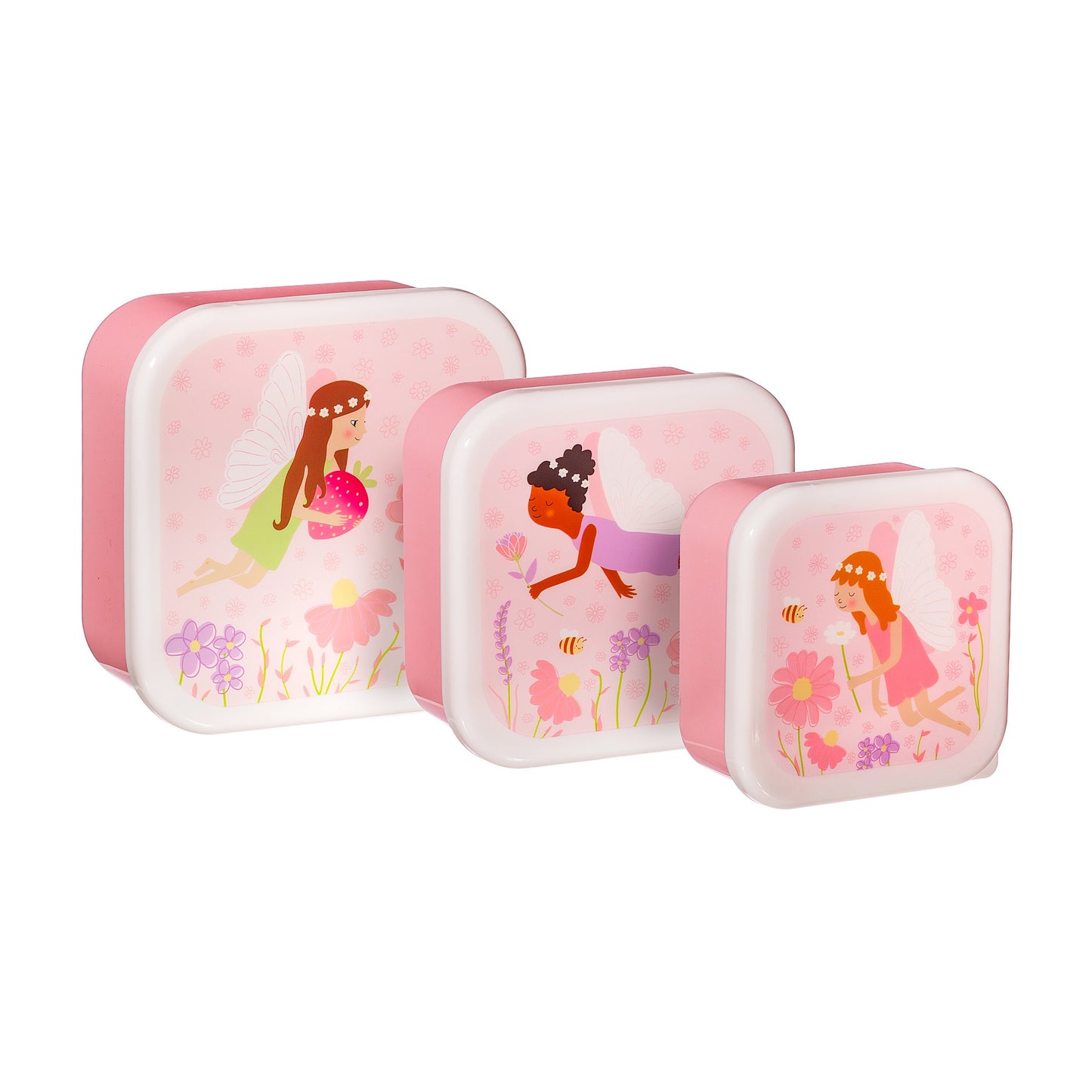 Fairy lunch boxes - set of 3