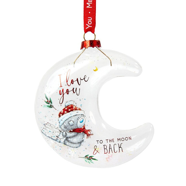 Me to You Tatty Teddy Christmas 'Moon and Back' Bauble in a Gift Box