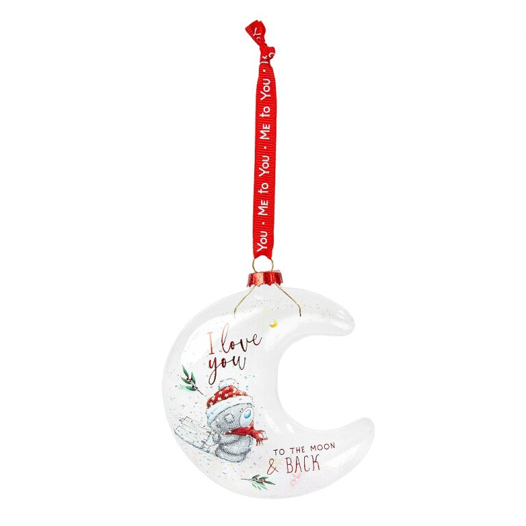 Me to You Tatty Teddy Christmas 'Moon and Back' Bauble in a Gift Box