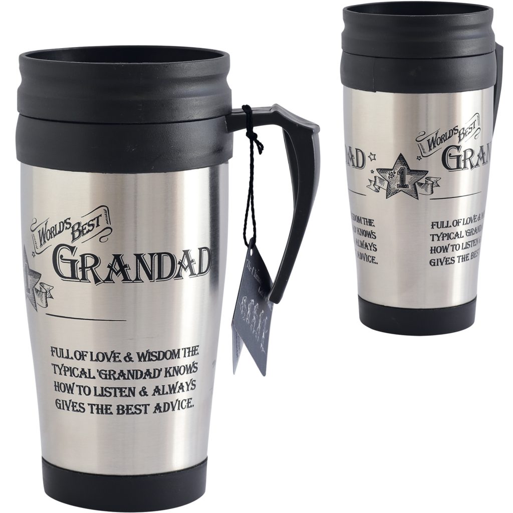 World best Grandad traveling mug