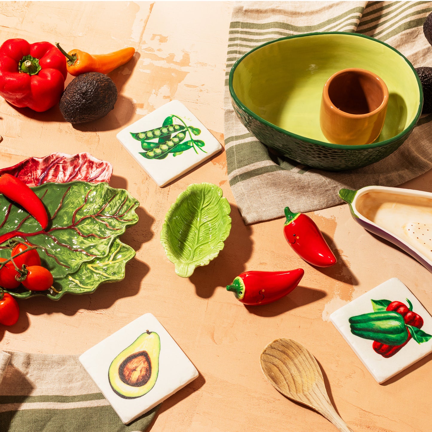 Avocado Shaped Dip Bowl