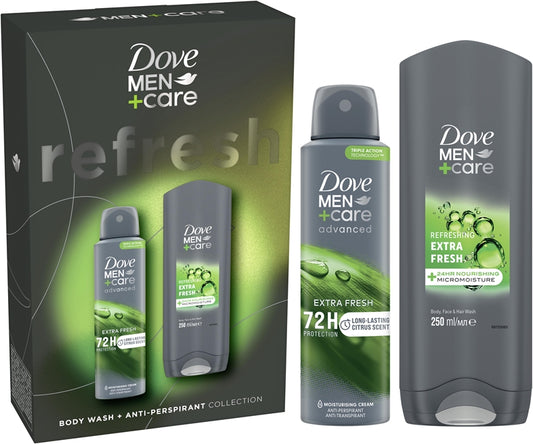 Dove men extra fresh duo gift set