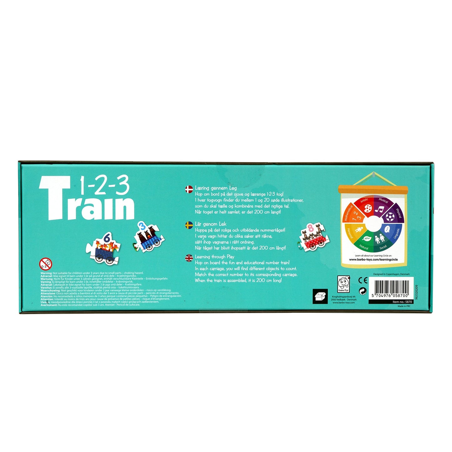 Animal Learning 123 Train INT