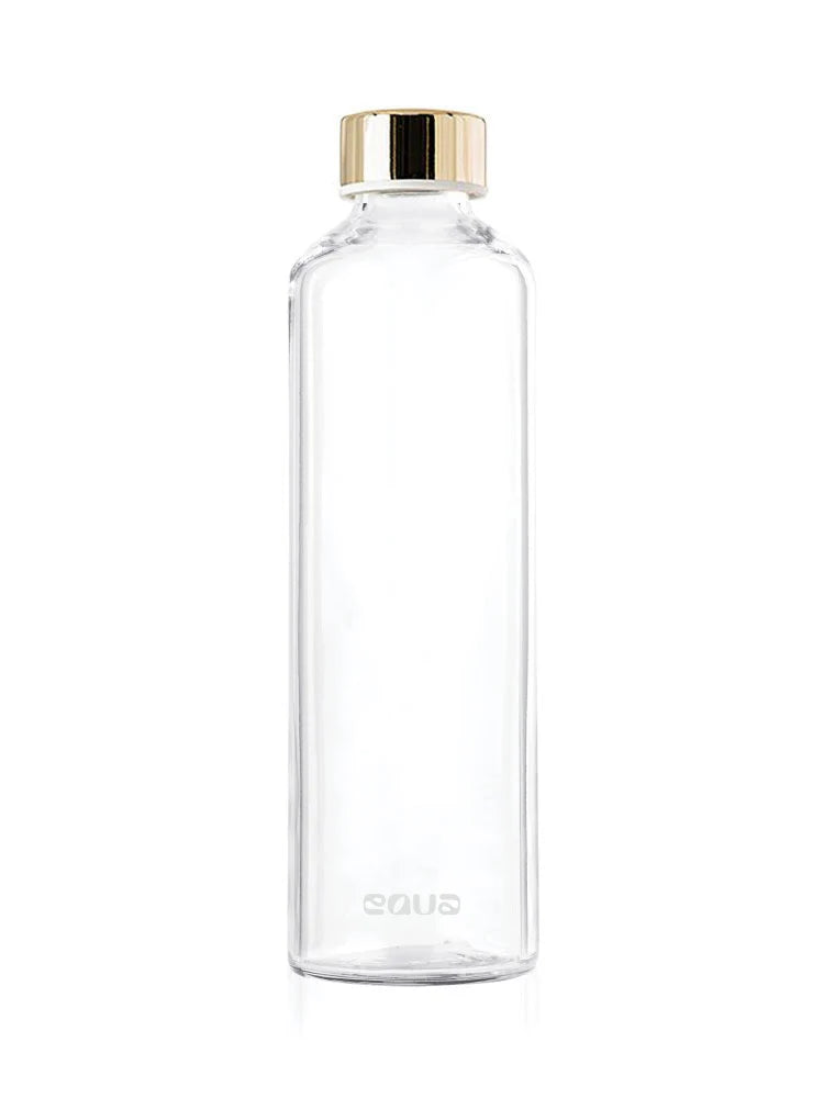EQUA glass bottle Golden