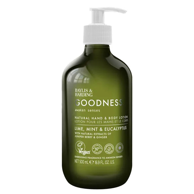 Baylis & Harding Goodness Awaken Lime, Mint & Eucalyptus Hand & Body Lotion