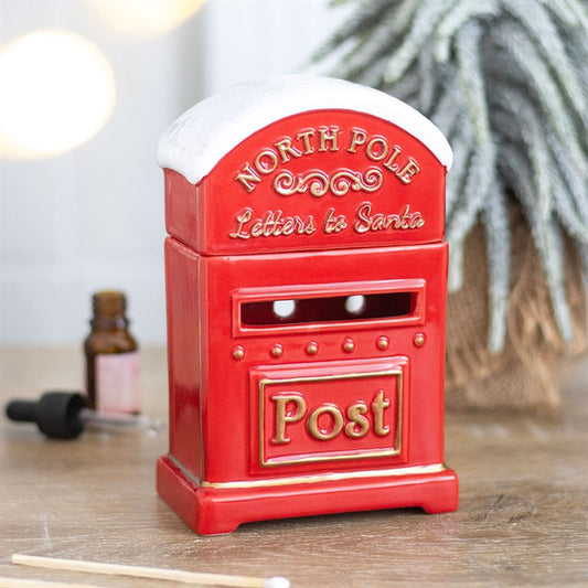 Letters to Santa Post Box Oil Burner – Christmas