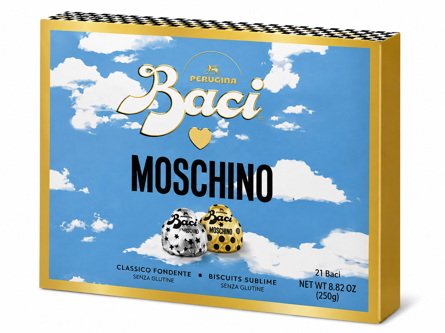 Baci × Moschino Assorted Chocolate Gift Box 250g – Xi haġa żghira
