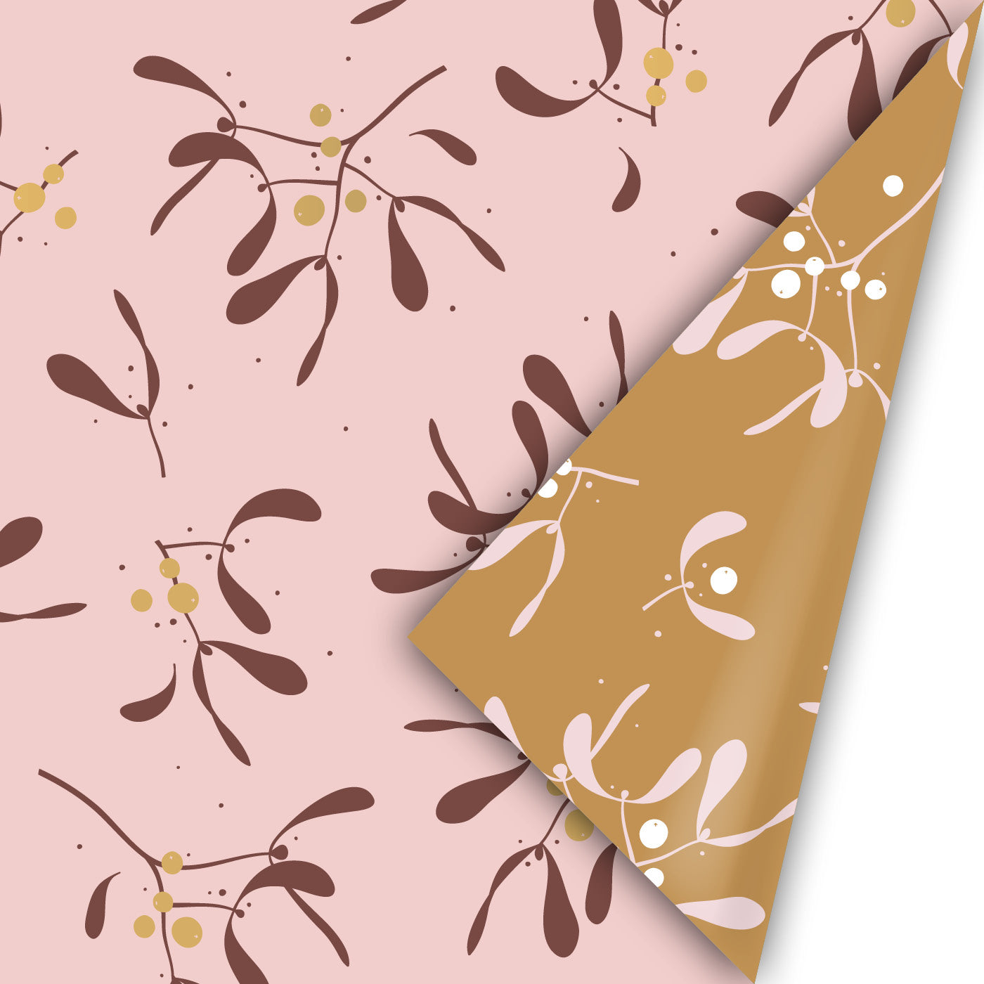 Christmas wrapping paper roll