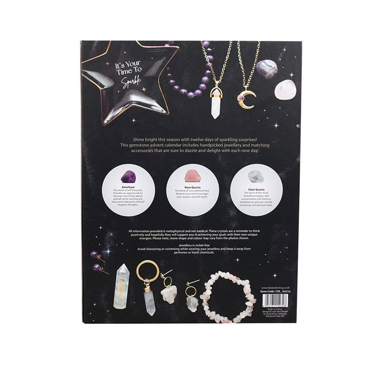 12 Days of Sparkle Gemstone Jewellery Advent Calendar