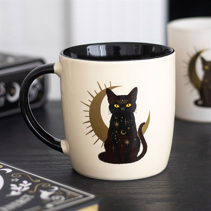 Black Cat Magick Ceramic Mug