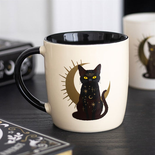 Black Cat Magick Ceramic Mug