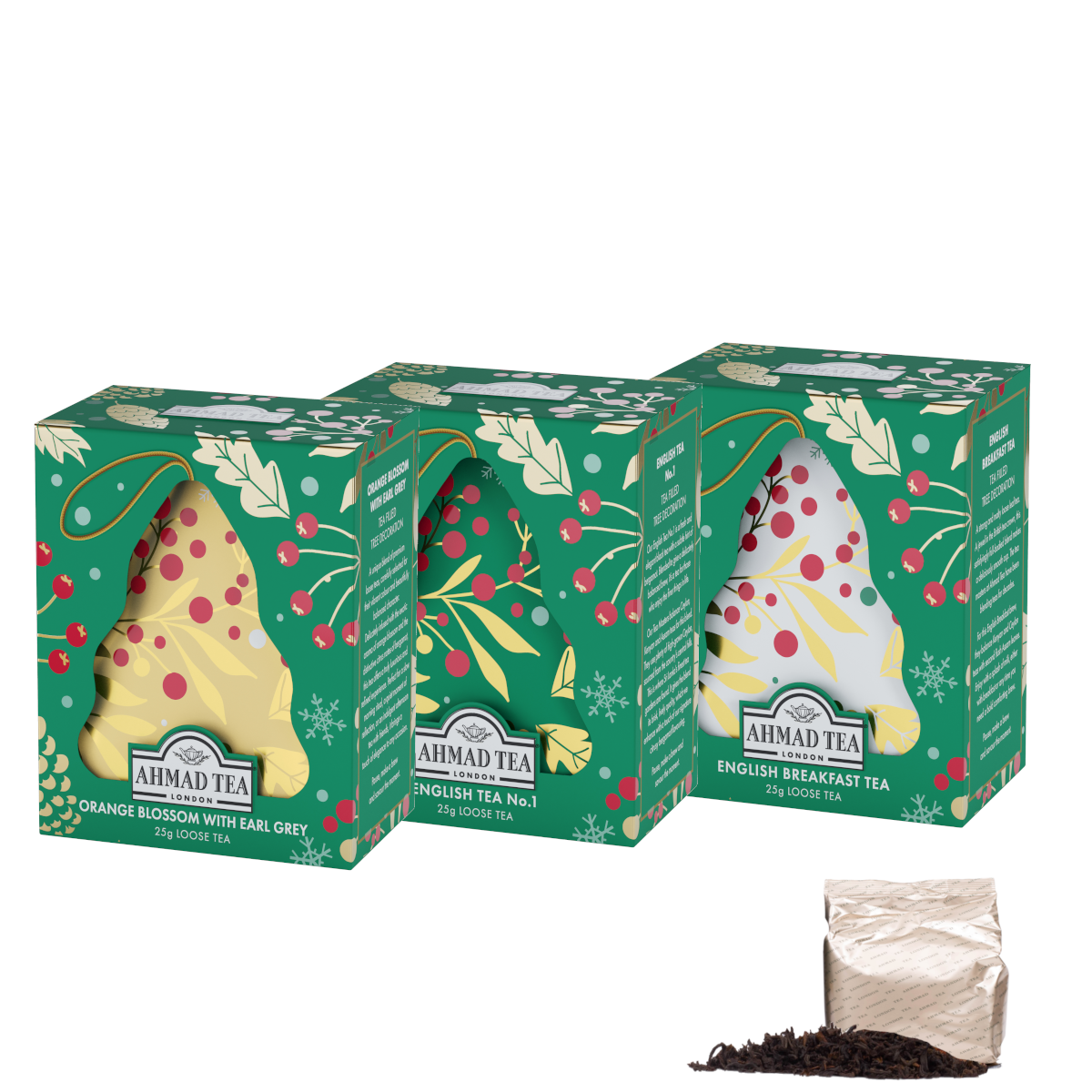 Ahmad Tea Mixed tree Winter Bloom Caddy