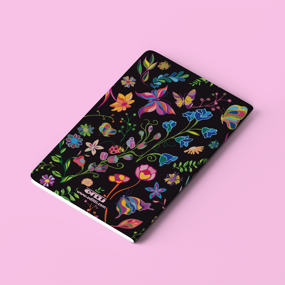 Colorful Floral А5 Notebook