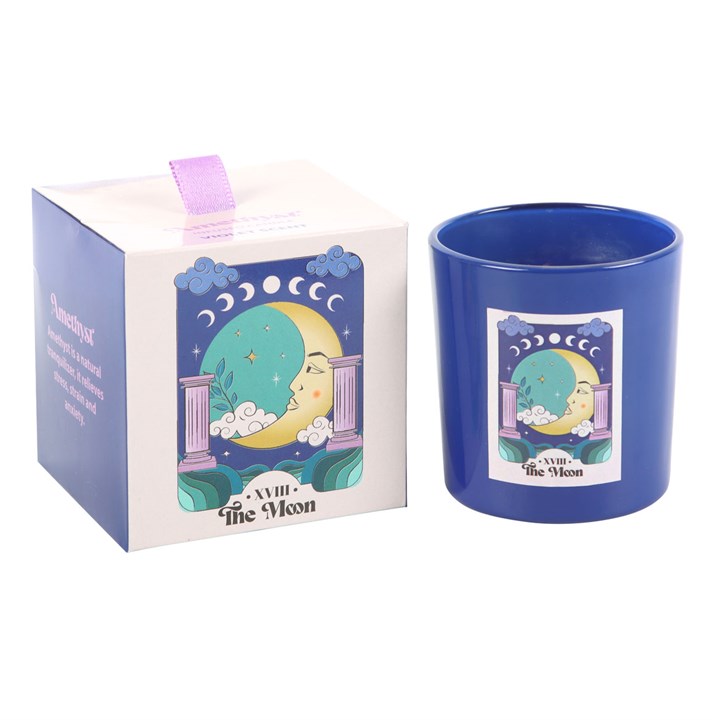 Tarot Crystal Candle – The Sun ☀️ or The Moon 🌙