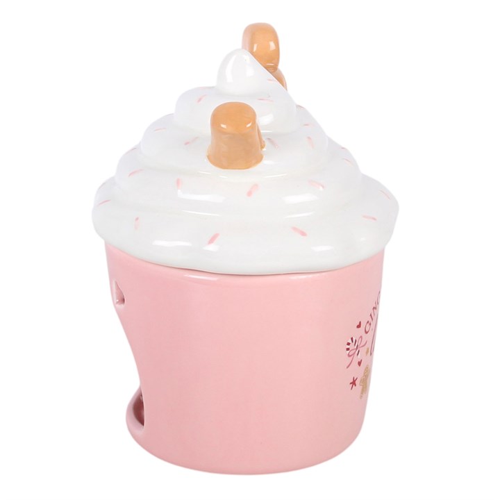 Pink Gingerbread Latte Wax Warmer & Oil Burner – Christmas