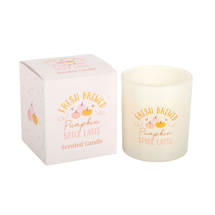 Fresh Brewed Pumpkin Spice Latte Scented Candle