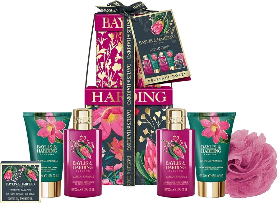Baylis & Harding Boudoire Tropical Paradise Luxury Pamper Present Gift Set