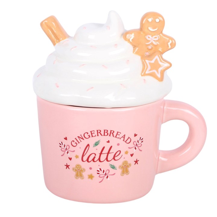 Pink Gingerbread Latte Wax Warmer & Oil Burner – Christmas
