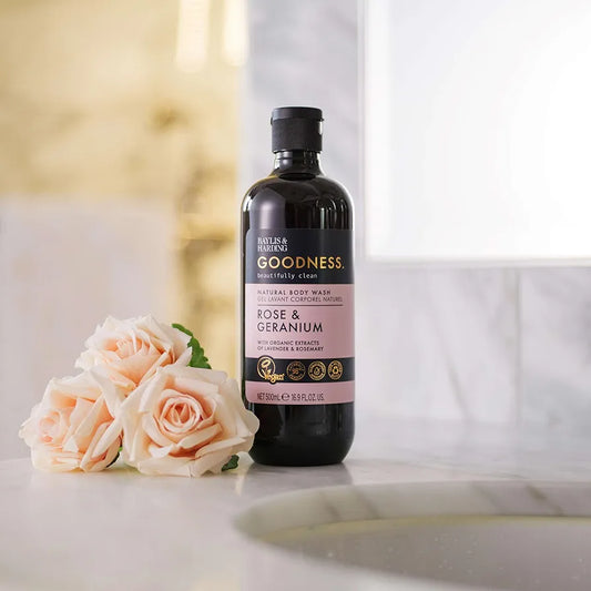 Goodness Rose & Geranium Natural Bath Soak