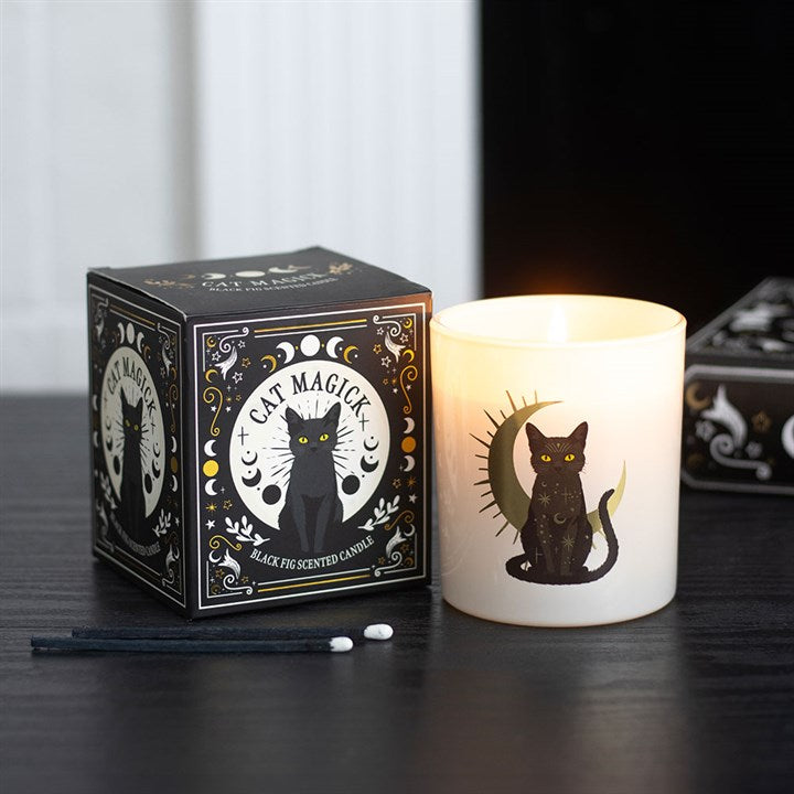 Cat Magick Black Fig Scented Candle