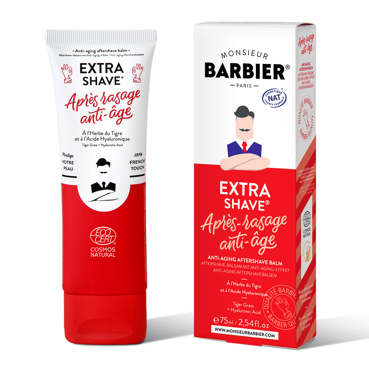 Monsieur BARBIER EXTRA SHAVE – Anti-Aging Aftershave Balm 75ml
