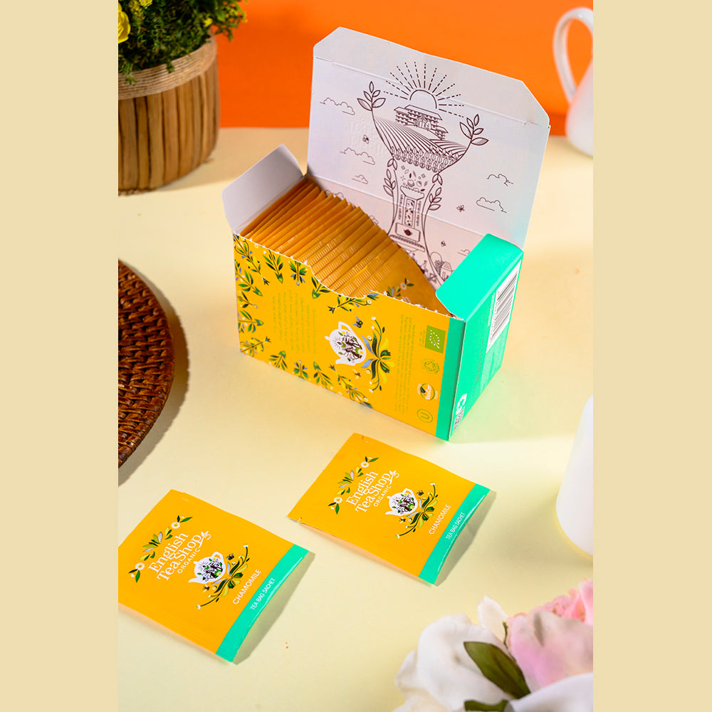 English tea shop organic chamomile